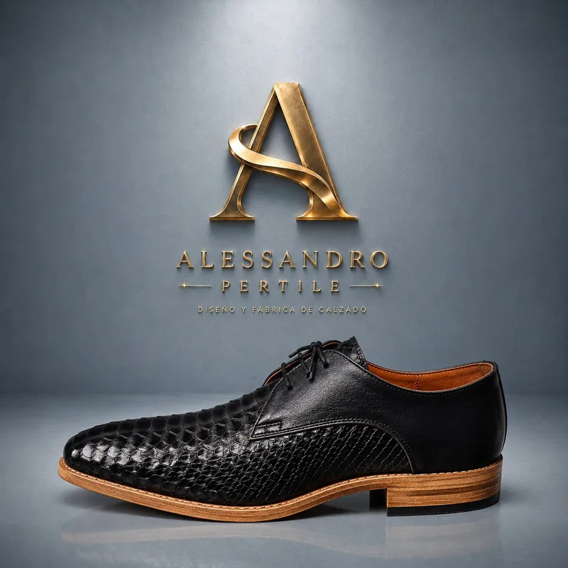 Zapato cuero negro clásico — foto 2